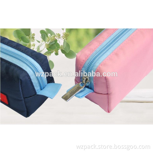 2016 OEM Pen Pencil Case Cosmetic Bag Travel Makeup Bag School Stationery Storage